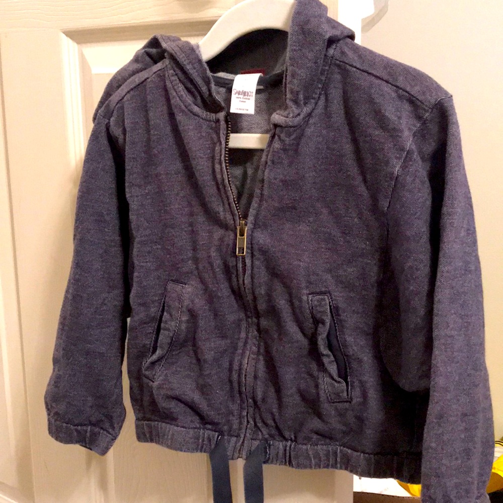 💐 Tea Collection Soft Denim Zip Up Jacket